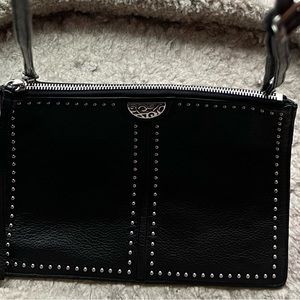 Brighton pretty tough pouch crossbody. Black. In excellent condition.